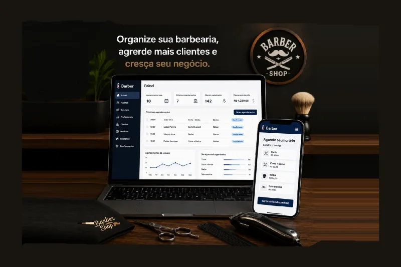 Barber - Sistema de Agendamento para Barbearias