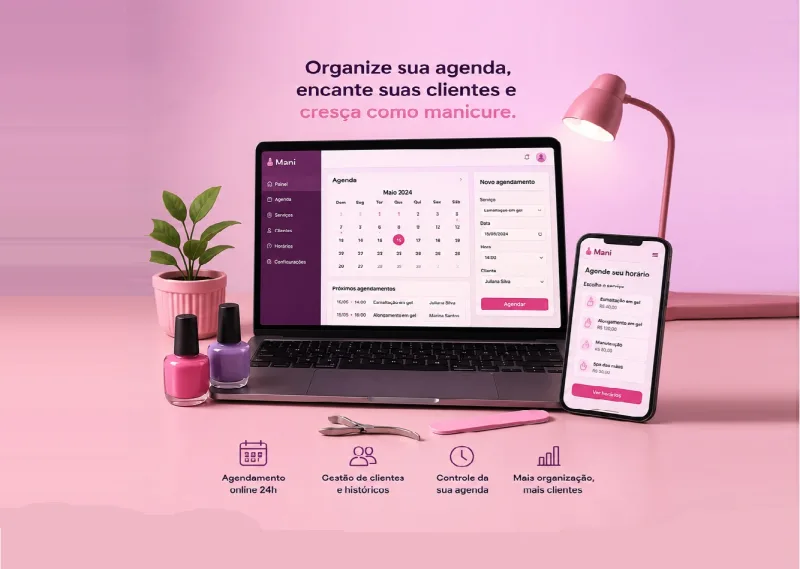 Mani - Site de agendamento de Manicure